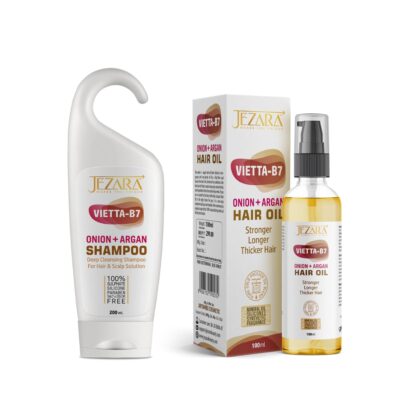 Jezara Vietta-B7 Shampoo with Vietta-B7 Hair Oil