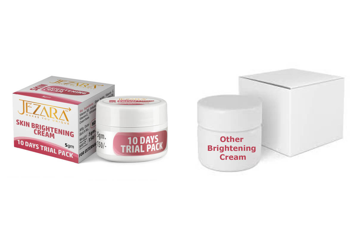 Jezara Brightening Cream VS Other Brightening Creams