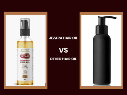 Jezara Hair Oil Vs Other Hair Oil - Best Oil For Frizzy And Dry Hair