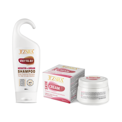 Jezara-Vietta-B7-Keratin+Argan Shampoo-with-Skin-Brightening-Cream